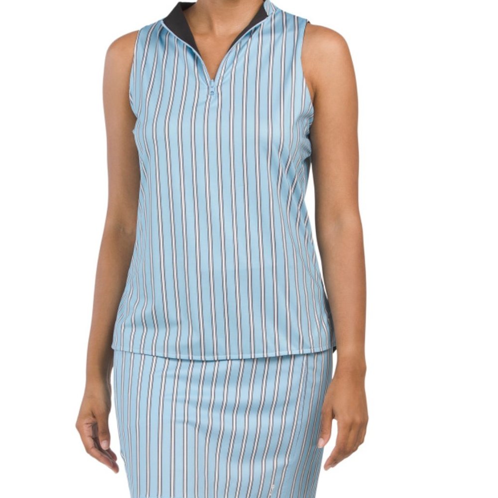 BELYN KEY Multicolor Reversible Sleeveless Top